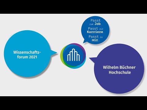 WiFo2021 Vortrag Julian Dieckmann - Wilhelm Büchner Hochschule