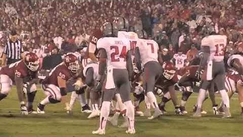 Oklahoma Sooners Jump Around VS Texas Tech 2013