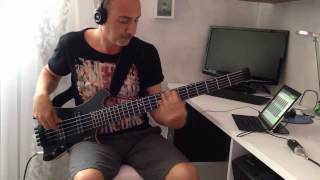 RAF- Ti Pretendo Bass Cover by Salvo Callea