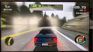 Need for Speed: The Run (Wii) - Challenges - Novice - Yosemite National Park | Mazda RX-7 RZ