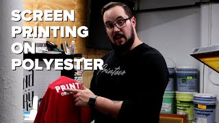 Screen Printing on Polyester
