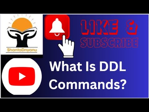 Learn SQL In Marathi : Video 4 :- What Is DDL Commands? || Explain DDL Commands 2022 || SQL Database