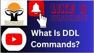 Learn SQL In Marathi : Video 4 :- What Is DDL Commands || Explain DDL Commands 2022 || SQL Database