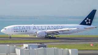 Incredible Plane Spotting 747 777 787 Auckland Airport New Zealand Aklnzaa