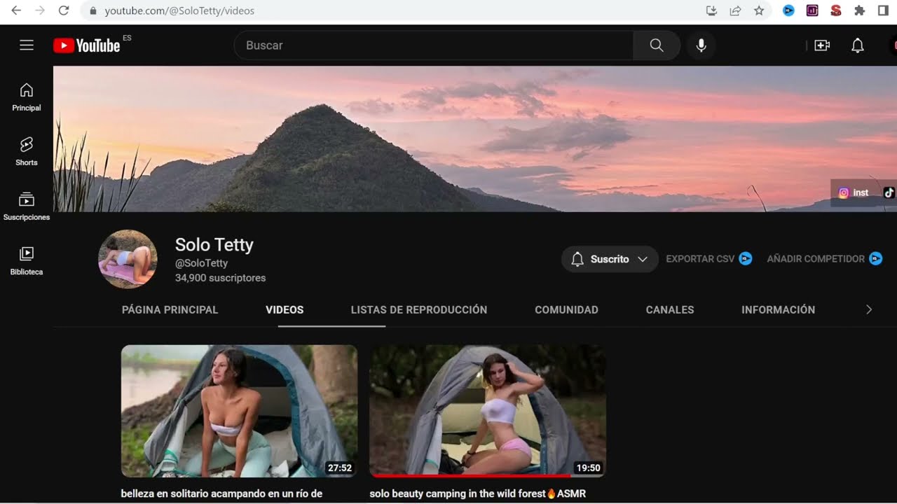 CUANTO GANA SOLO TETTY EN YOUTUBE | #solotetty - YouTube