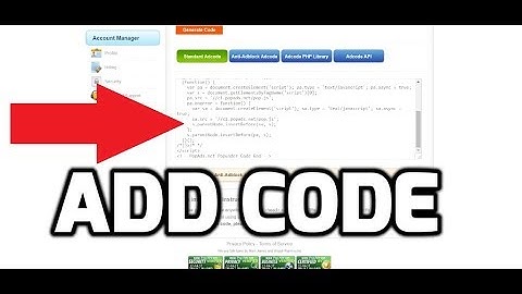 How to add popads and popcash ads to your wordpress site