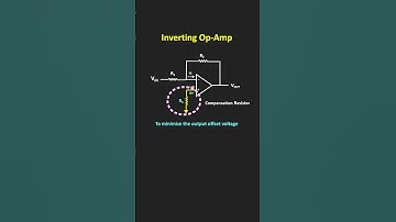 Input Bias Current in Operational Amplifiers #opamp