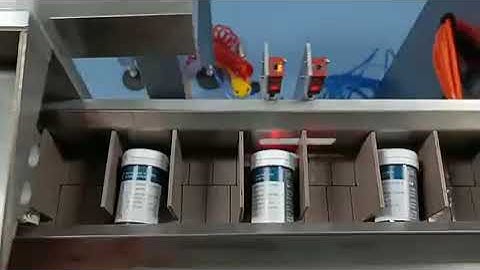 Vertical cartoning box packing machine