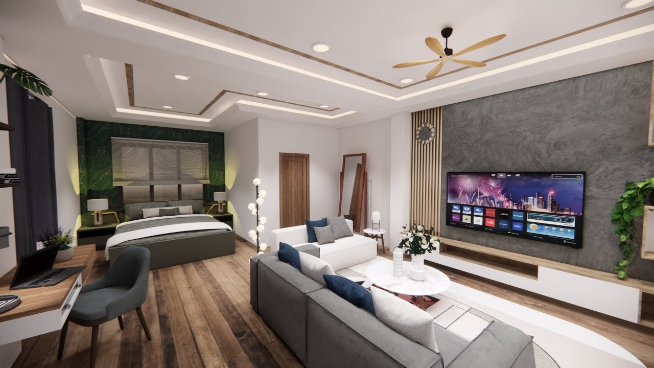 Master Bedroom Interior Design | By CM Wright |