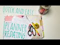 How To Redate A Planner - The Easy Way