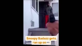 @SnoopyBadazz get chased and marked out by Compton goons 😂