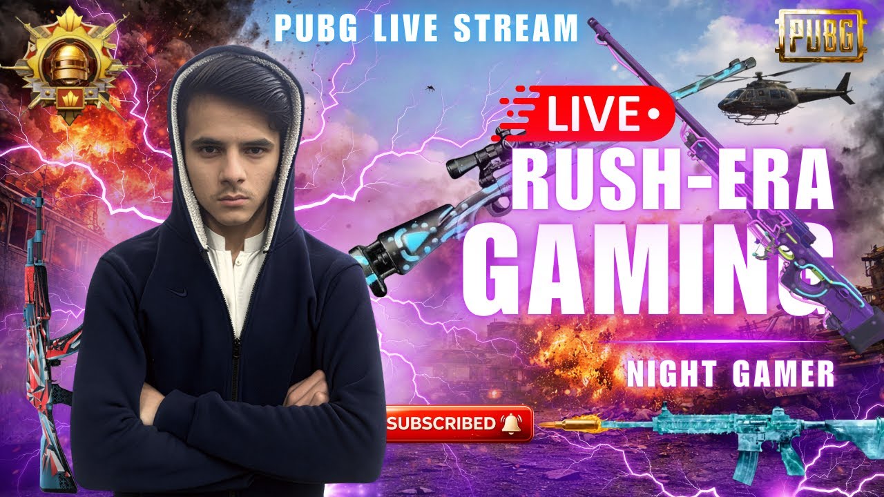 PUBG LIVE 🔴 | Steady Hands, Sudden Fights BGMI 4.2 UPDATE LIVE | Rush-Era Live