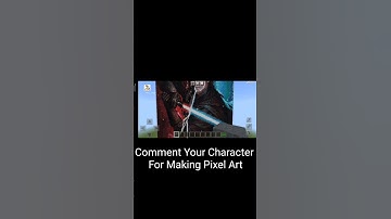 Darth Vader Pixel Art in Minecraft #minecraft #viral #shorts