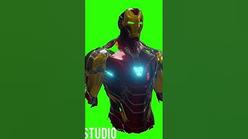 ironman suitup green screen vfx #blender #ironman #mcu #trandingshorts
