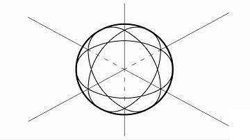 How to draw an isometric sphere