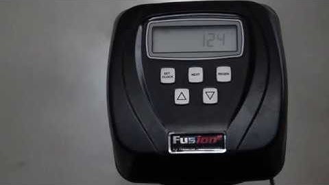 Clack WS1CI How to Program and Adjust User Settings Fusion 2