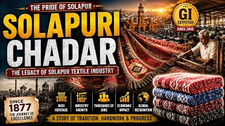 Solapur Ki Chadar Ne Kaise Badal Diya Ek Pura Shehar? | Solapur Textile Industry History #solapur