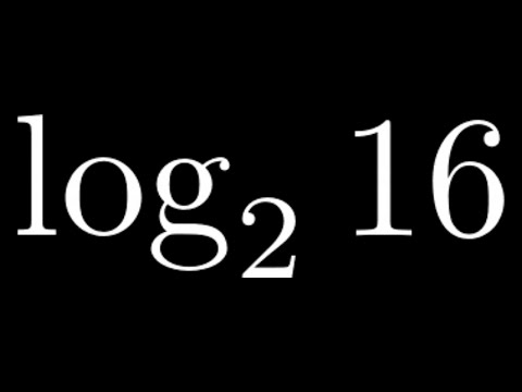 Learn How to Compute a Logarithm by Hand when the Base is 2