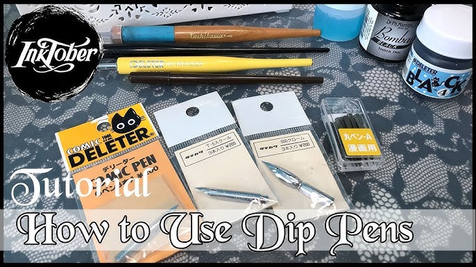 Mastering Dip Pens for Drawing: 10 Tips for Beginners 