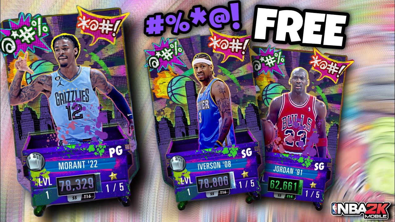 Sneak peek OG cards for Trash Talkers theme!! : r/NBA2KMOBILE_
