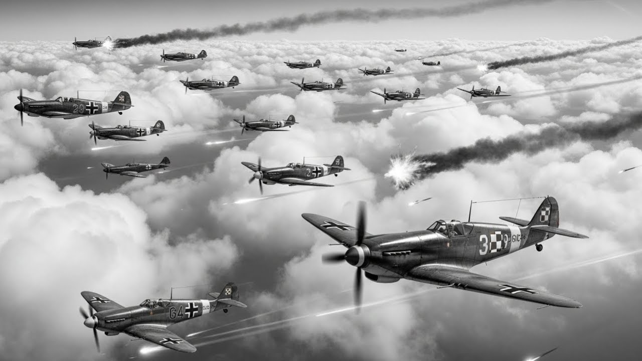 Gdy Niemcy uderzyli z przewagą 10 do 1 — Polacy z Dywizjonu 303 zaskoczyli ich z chmur