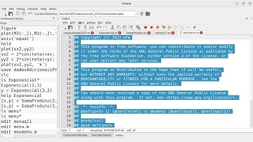 Funções no Octave - Vídeo 1
