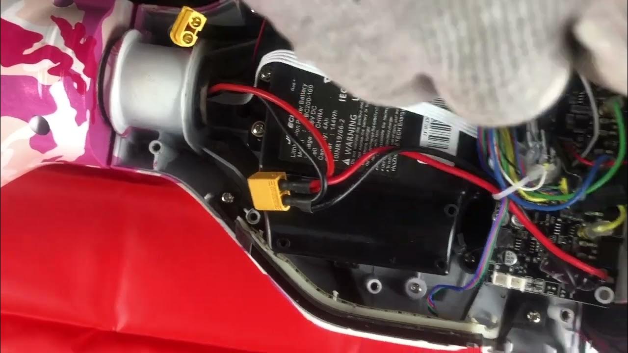 Gyroor G2 Warrior Hoverboard Battery Replacement ETECH MOTION YouTube
