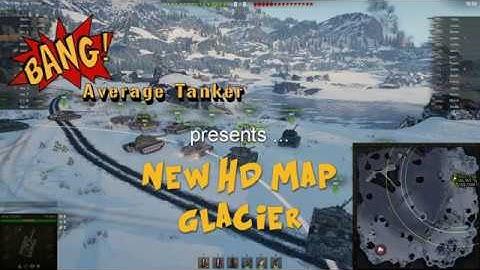 Glacier - New HD Map in WoT 1.0