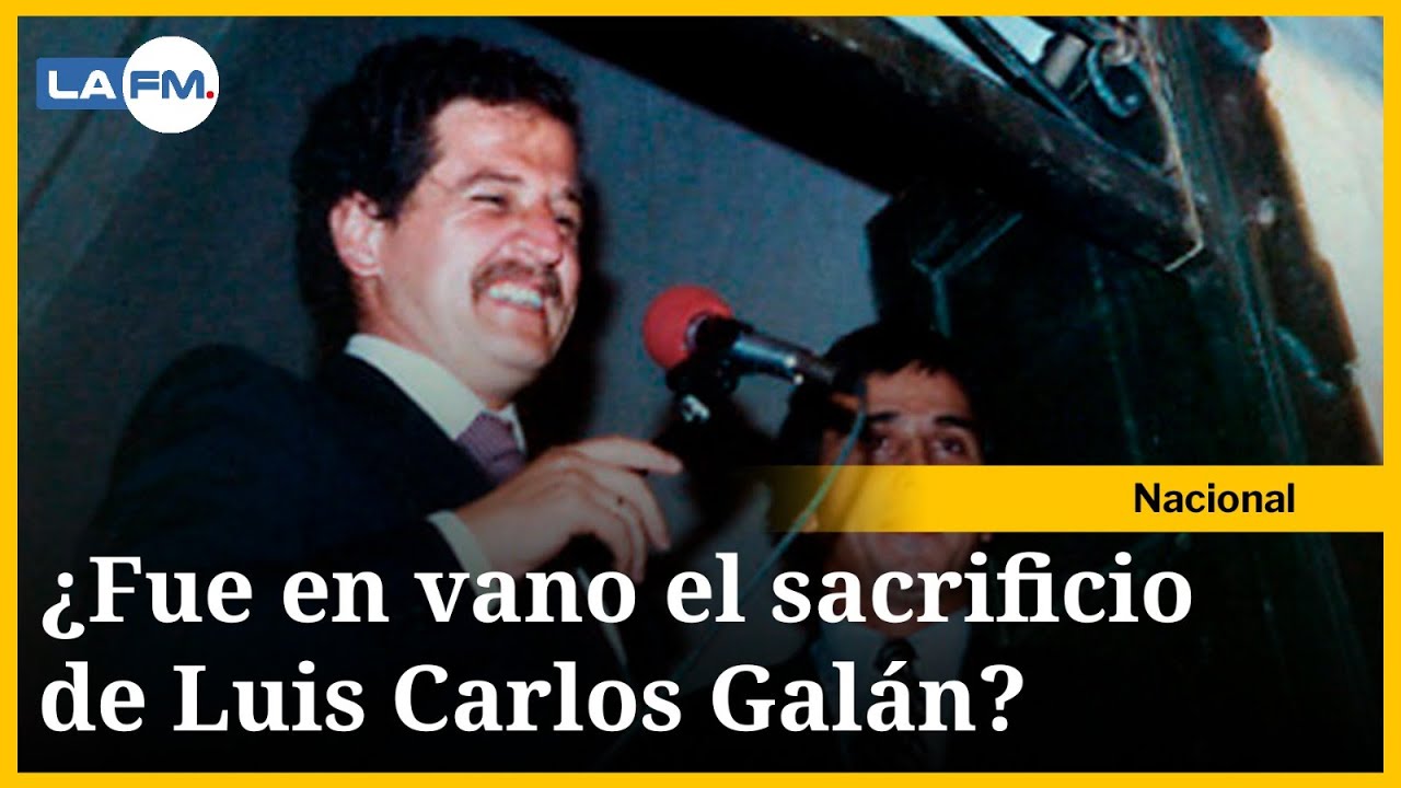 Se cumplen 35 años del asesinato de Luis Carlos Galán Sarmiento ¿y el