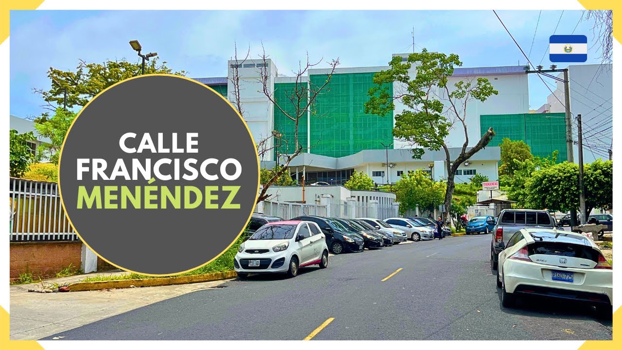 CALLE FRANCISCO MENENDEZ en el CENTRO DE SAN SALVADOR - EL SALVADOR 2025