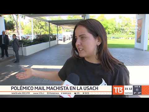 Polémico mail machista en la Usach