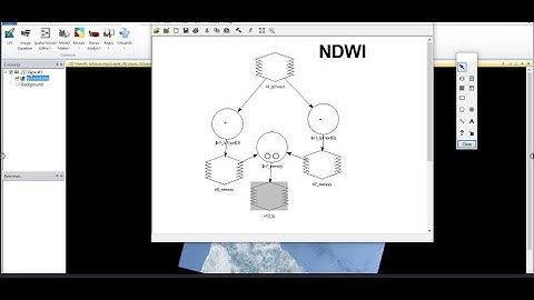 Calculate NDWI: Normalized Difference Water Index using Erdas Imagine 2013 (landsat8)
