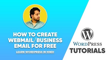 How to Create Webmail/Business Email for Free (हिंदी)