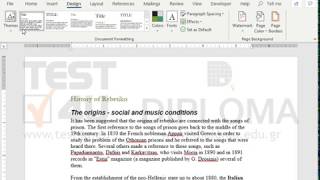 Change the document Theme to Office.