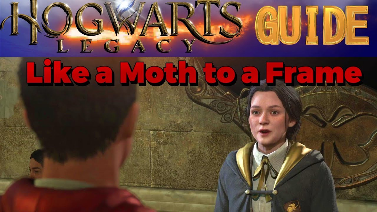 Hogwarts Legacy, How to solve the moth and flame puzzle