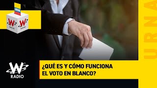 ¿Qué es y cómo funciona el voto en blanco?