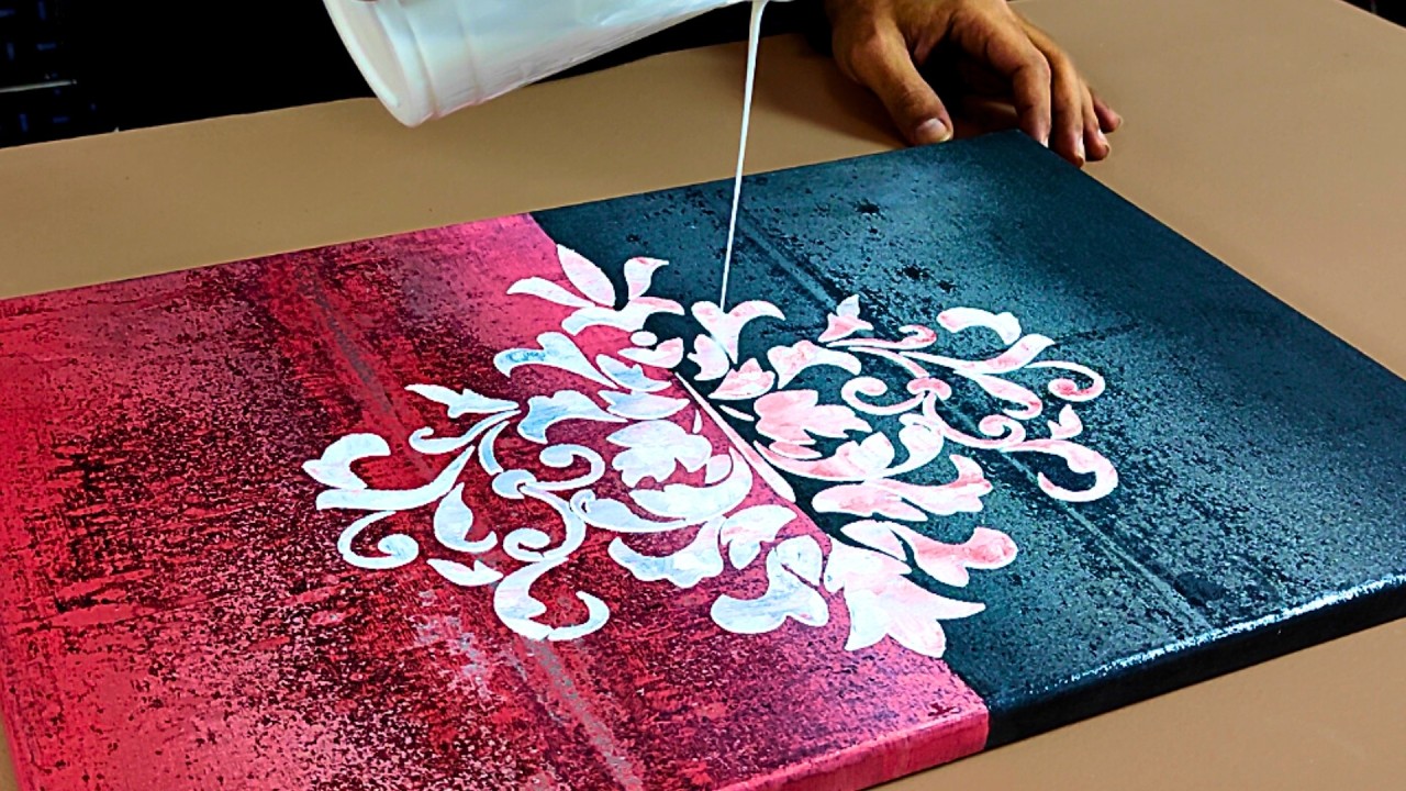 Я открыл секрет создания потрясающих абстрактных картин!🤩