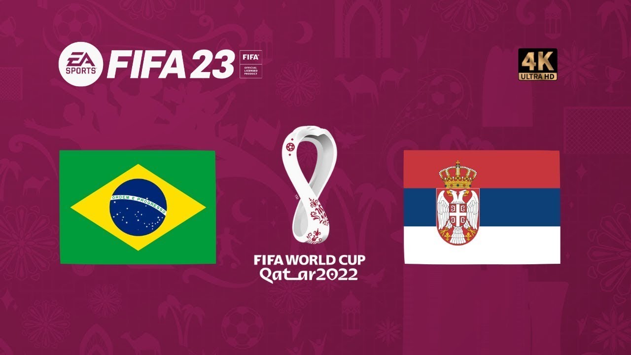 Copa do Mundo 2022: Quem vai ganhar o jogo Brasil x Sérvia? FIFA 23 responde