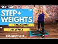 STEP Aerobics and Strength WORKOUT | CdornerFitness #59 | 134 bpm