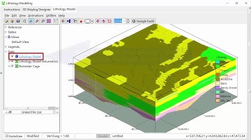 (RTE 4.1) Creating a Lithology Model
