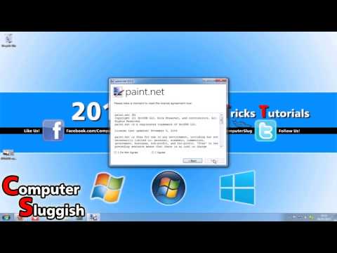 Paint.net 4.5 How To Download & Install Easy Windows Tutorial...