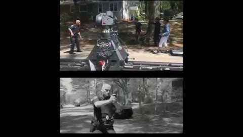 Bolt High Speed Cinebot - a camera robot capable of moving at ultra-high speeds