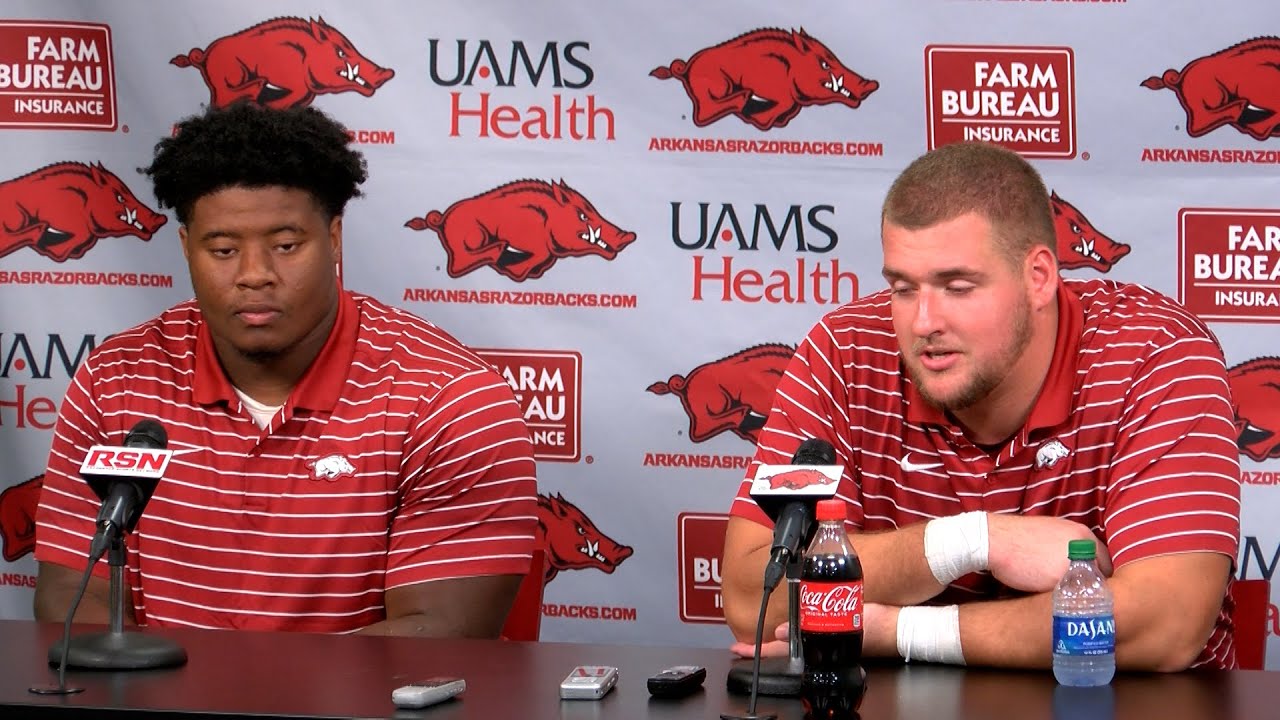 Terry Hampton and Beaux Limmer talk fall camp on the lines