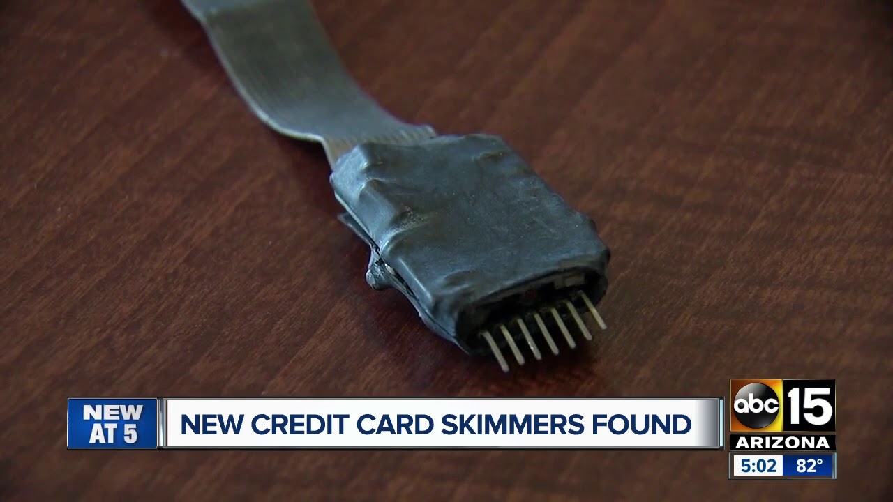New credit card skimmers found in Arizona - YouTube
