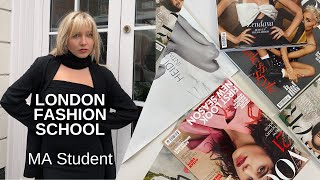 My first day as a Fashion student in London | MA study abroad series