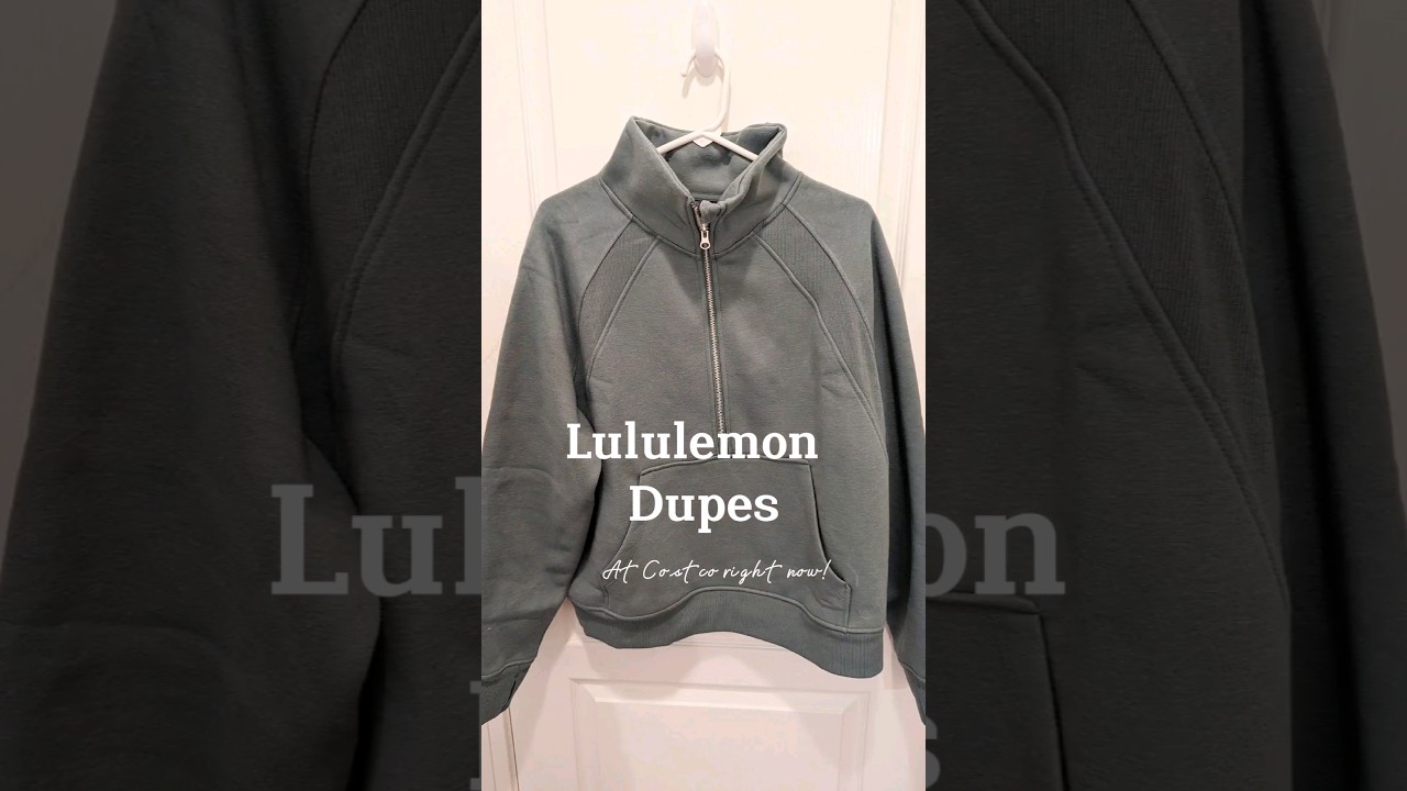 Run, Don't walk to Costco! You have to snag these Lululemon Dupes! #scuba  #align #dupe #costco 