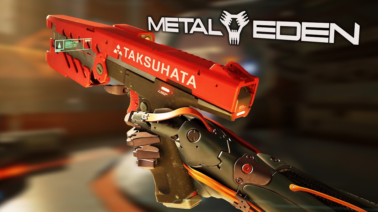 Metal Eden | Демо - Все оружие и улучшения | 4K