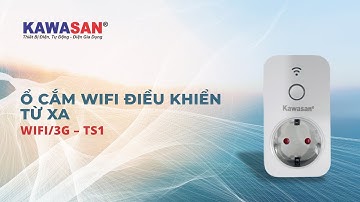 Ổ Cắm Hẹn Giờ Điều Khiển Qua Wifi/3G Kw-TS1 Wifi/3G