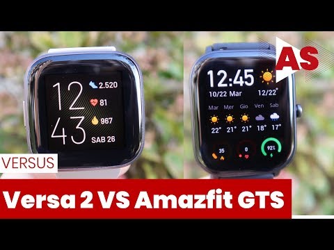 amazfit gts vs fitbit