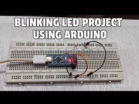 How to Blink LED on Arduino Nano (Code In description) Tutorial 2026 #arduino #scienceproject 